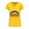 Ladies' short-sleeved V-neck T-shirt Thumbnail