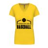 Ladies' short-sleeved V-neck T-shirt Thumbnail