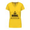 Ladies' short-sleeved V-neck T-shirt Thumbnail