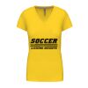 Ladies' short-sleeved V-neck T-shirt Thumbnail