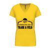 Ladies' short-sleeved V-neck T-shirt Thumbnail