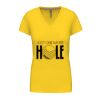 Ladies' short-sleeved V-neck T-shirt Thumbnail