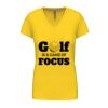 Ladies' short-sleeved V-neck T-shirt Thumbnail
