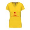 Ladies' short-sleeved V-neck T-shirt Thumbnail