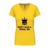Ladies' short-sleeved V-neck T-shirt Thumbnail