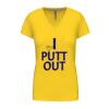 Ladies' short-sleeved V-neck T-shirt Thumbnail