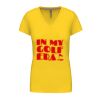 Ladies' short-sleeved V-neck T-shirt Thumbnail