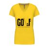 Ladies' short-sleeved V-neck T-shirt Thumbnail
