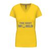 Ladies' short-sleeved V-neck T-shirt Thumbnail