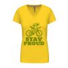 Ladies' short-sleeved V-neck T-shirt Thumbnail