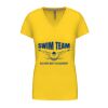 Ladies' short-sleeved V-neck T-shirt Thumbnail