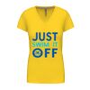 Ladies' short-sleeved V-neck T-shirt Thumbnail
