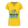 Ladies' short-sleeved V-neck T-shirt Thumbnail