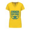 Ladies' short-sleeved V-neck T-shirt Thumbnail