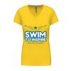 Ladies' short-sleeved V-neck T-shirt Thumbnail