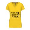 Ladies' short-sleeved V-neck T-shirt Thumbnail