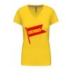 Ladies' short-sleeved V-neck T-shirt Thumbnail