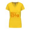 Ladies' short-sleeved V-neck T-shirt Thumbnail