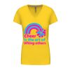 Ladies' short-sleeved V-neck T-shirt Thumbnail