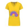 Ladies' short-sleeved V-neck T-shirt Thumbnail