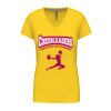 Ladies' short-sleeved V-neck T-shirt Thumbnail