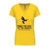 Ladies' short-sleeved V-neck T-shirt Thumbnail