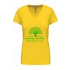 Ladies' short-sleeved V-neck T-shirt Thumbnail