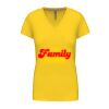 Ladies' short-sleeved V-neck T-shirt Thumbnail