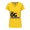 Ladies' short-sleeved V-neck T-shirt Thumbnail
