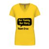 Ladies' short-sleeved V-neck T-shirt Thumbnail