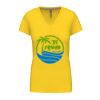 Ladies' short-sleeved V-neck T-shirt Thumbnail