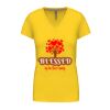Ladies' short-sleeved V-neck T-shirt Thumbnail
