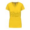 Ladies' short-sleeved V-neck T-shirt Thumbnail