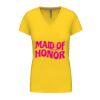 Ladies' short-sleeved V-neck T-shirt Thumbnail