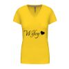 Ladies' short-sleeved V-neck T-shirt Thumbnail