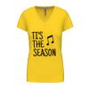 Ladies' short-sleeved V-neck T-shirt Thumbnail