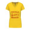 Ladies' short-sleeved V-neck T-shirt Thumbnail