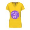 Ladies' short-sleeved V-neck T-shirt Thumbnail