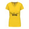 Ladies' short-sleeved V-neck T-shirt Thumbnail