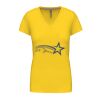 Ladies' short-sleeved V-neck T-shirt Thumbnail