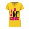 Ladies' short-sleeved V-neck T-shirt Thumbnail