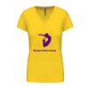 Ladies' short-sleeved V-neck T-shirt Thumbnail