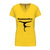 Ladies' short-sleeved V-neck T-shirt Thumbnail