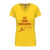 Ladies' short-sleeved V-neck T-shirt Thumbnail