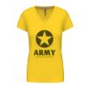 Ladies' short-sleeved V-neck T-shirt Thumbnail