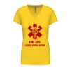 Ladies' short-sleeved V-neck T-shirt Thumbnail