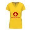 Ladies' short-sleeved V-neck T-shirt Thumbnail