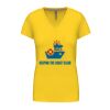 Ladies' short-sleeved V-neck T-shirt Thumbnail
