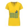 Ladies' short-sleeved V-neck T-shirt Thumbnail