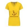 Ladies' short-sleeved V-neck T-shirt Thumbnail